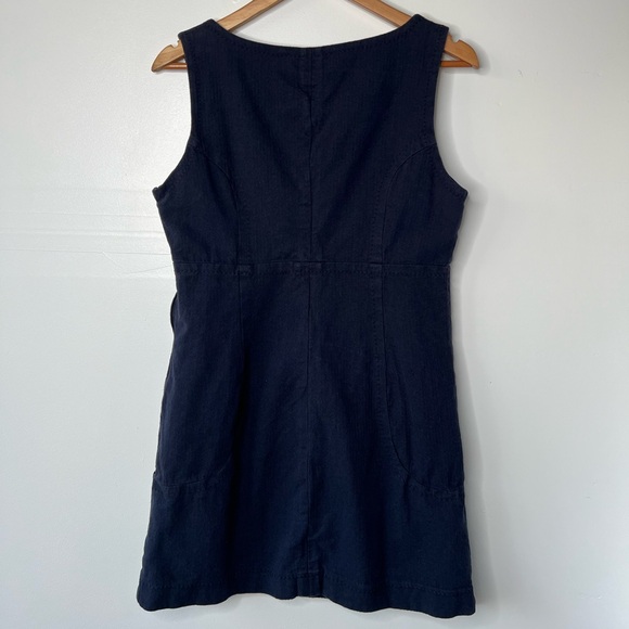Talula Aritzia Navy Pinafore Dress, 10 - Picture 8 of 8